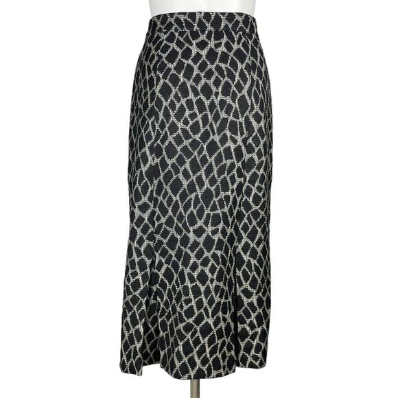 BALMAIN IVOIRE Paris Vintage Wool Pencil Skirt Sz 12 - Picture 5 of 8